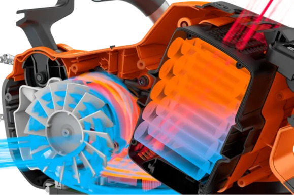 Аккумуляторная цепная пила Husqvarna 550iXP (9707458-15) (без АКБ и ЗУ) изображение 6