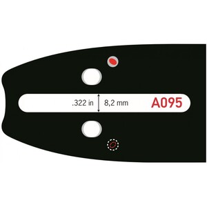 Шина Husqvarna 38 см, 0.325" Pixel, 1.3 мм, SM, SN, 64DL (5784001-64) Фото 2